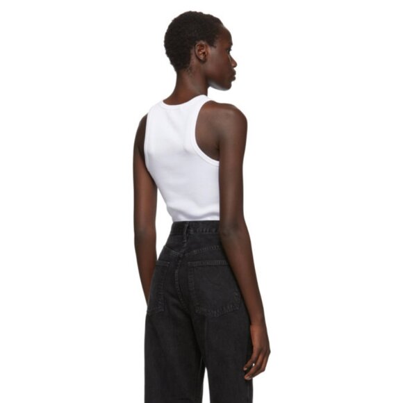 Agolde White Tank Top - Picture 2 of 4